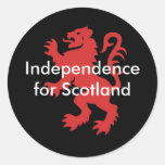Independence for Scotland stickers