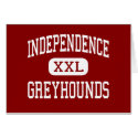 Independence - Greyhounds - High - Winston Salem cards