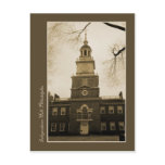 Independence Hall postcards