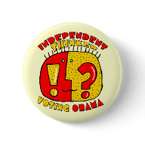 INDEPENDENT THINKER PINBACK BUTTON