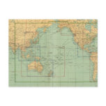 Index map New mercantile marine atlas postcards