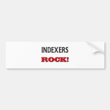 Indexers Rock Bumper Sticker