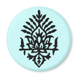 India Block Print magnets