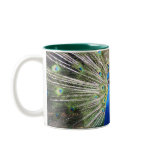 India Blue Peacock mugs