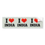 India Bumper Sticker