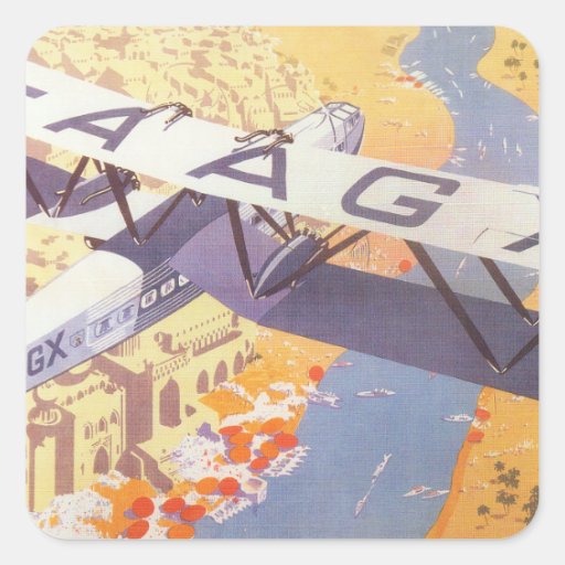 India by Imperial Airways Sticker