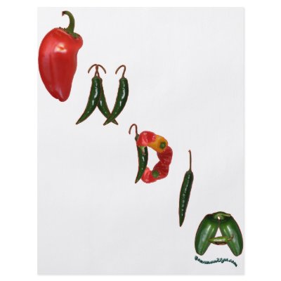 India Chilli Peppers Full Color Flyer by chili_state