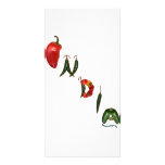 India Chilli Peppers Photo Greeting Card