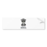 India Coat of Arms bumper stickers