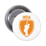 India Cricket Crest Buttons