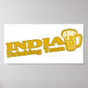India Drinking Team posters