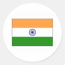 India FLAG International Sticker