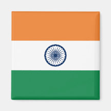 India Flag Magnet