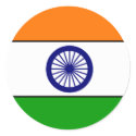 India Flag Sticker