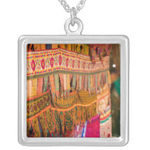 INDIA, Goa, Baga: Saturday Evening Market (NR) Custom Necklace
