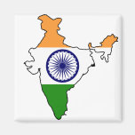 India IN Fridge Magnets