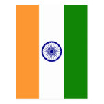 India IN Post Card