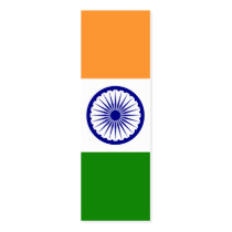 India – Indian National Flag Business Card Templates