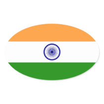 India – Indian National Flag Stickers