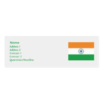 India - Skinny business cards
