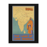 India The land of Lord Buddha postcards