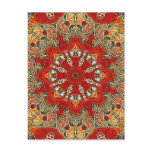 India Tile Mandala postcards