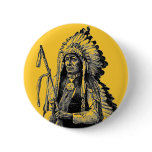 Indian Chief Button