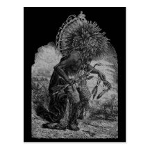 Indian Chief Postcard