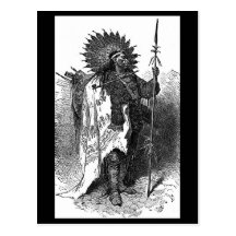 Indian Chief Postcard