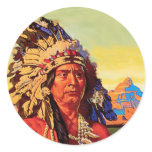 Indian Chief stickers