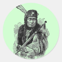 Indian Chief Sticker