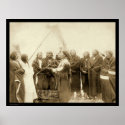 Indian Chiefs with General Miles SD 1891 posters