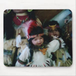 INDIAN CHILDREN DOLLS MOUSE PAD mousepads