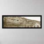 Indian Cliff Dwellings Photo 1908 posters