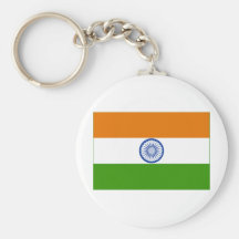 Indian Flag Keychain
