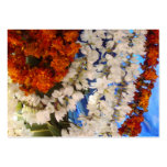 Indian Flower garlands business cards