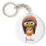 Indian Girl keychains
