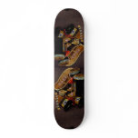 Indian handcrafts by the Athabaskan Indians, Alask Skateboard Deck