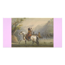 indian land custom photo card