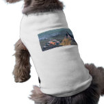 INDIAN MAIDEN & CAMPFIRE by SHARON SHARPE Doggie Tshirt