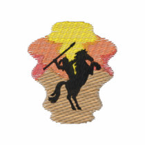 Indian On Horse Polo Shirt