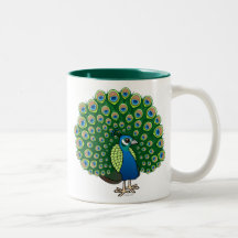 Indian Peafowl Coffee Mug