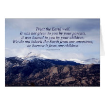 Indian Proverb Greeting Card