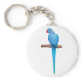 Indian Ringneck Parakeet Keychain