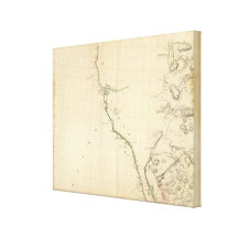 Indian Settlements California Stretched Canvas Print