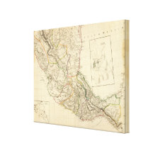 Indian Settlements in Mexico Gallery Wrapped Canvas