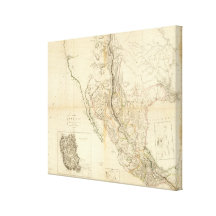 Indian Settlements in Texas Canvas Print