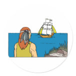 Indian Spots Mayflower stickers