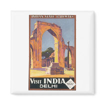 Indian State Railways Visit India Delhi Magnet