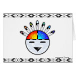 Indian Sunface cards